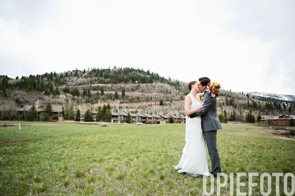 Image of deer valley park city wedding