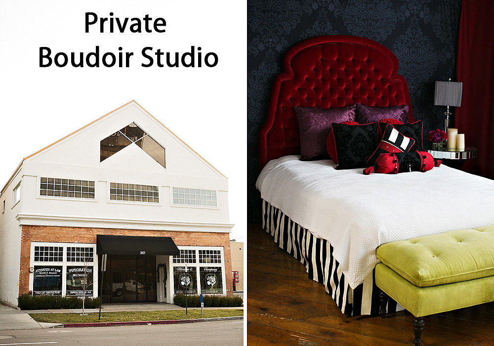 private boudoir studio located in downtown salt lake city