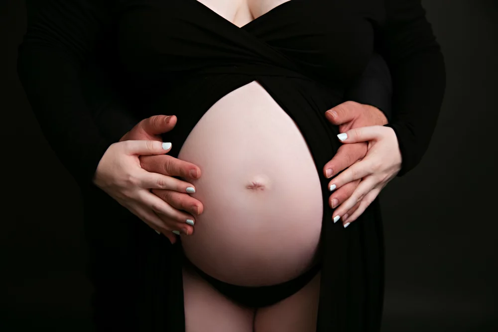 Image of pregnant belly