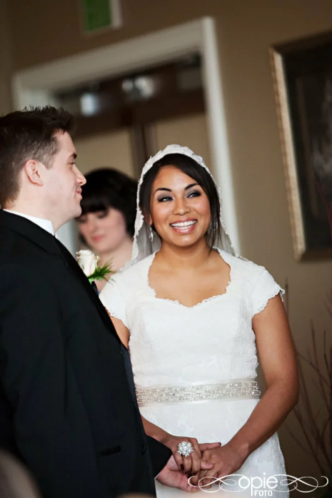 Image of exchanging vows wedding