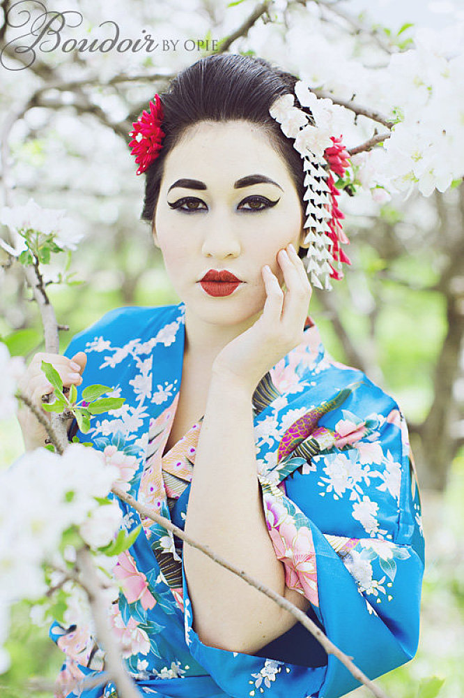 Geisha Boudoir Photography Utah