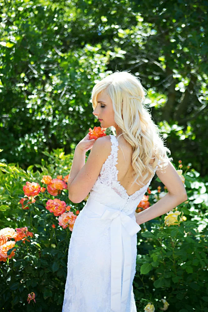 Image of red butte garden bridal photography