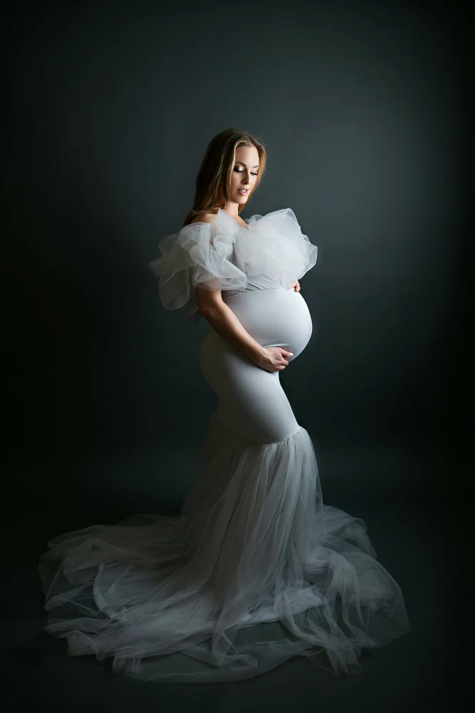 Image of vogue maternity photography in utah