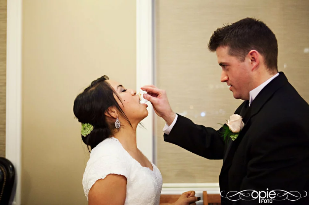Image of cake smashing