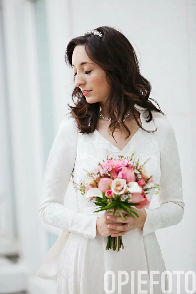Image of vintage wedding dress