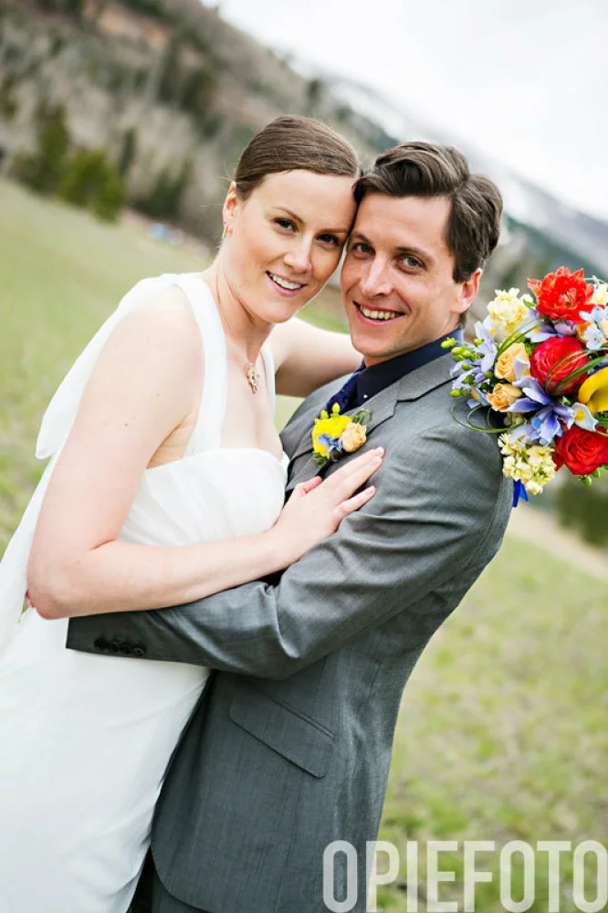 Image of park city bride and groom