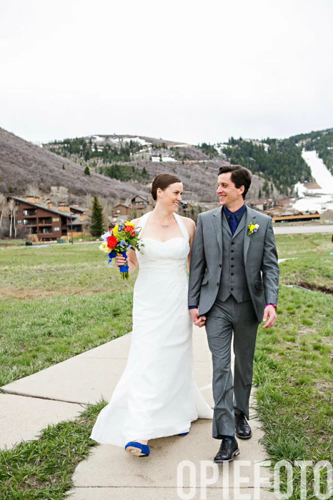 Image of park city mountain wedding